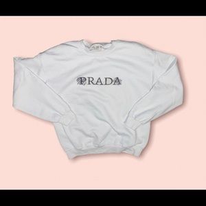 Rad white pullover size M